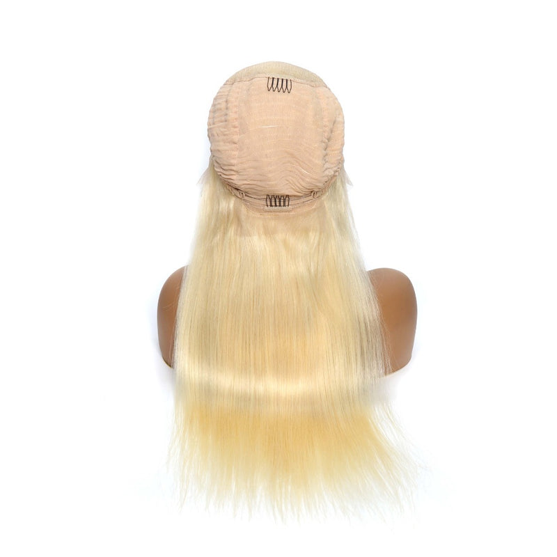 613 Blonde 13x6 Transparent Lace Front Wig - Silky straight virgin hair