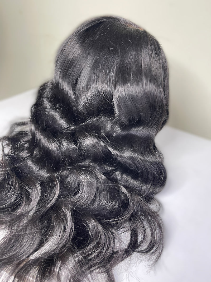 Vintage Wave Wig Straight texture