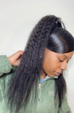 Ponytail Kinky Straight texture